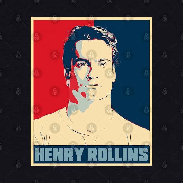 Henry Rollins Hope Poster Art by Odd Even